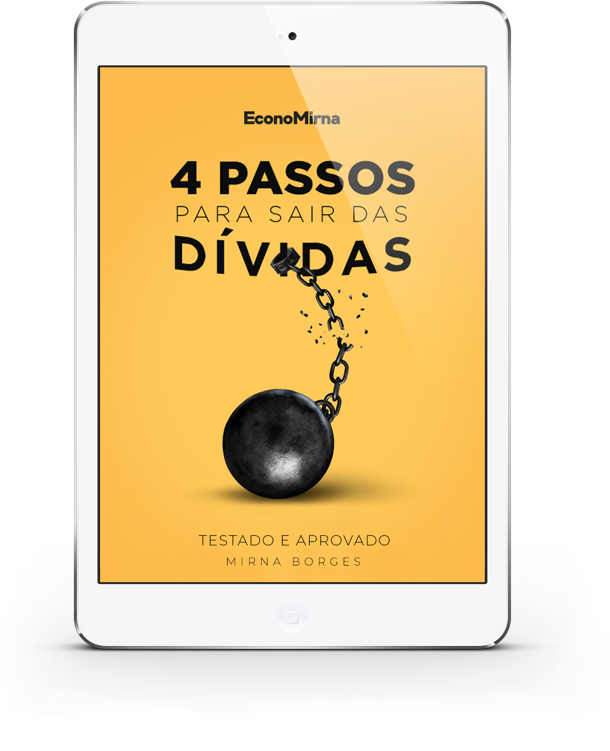 capa do ebook - 4 PASSOS PARA SAIR DAS DÍVIDAS
